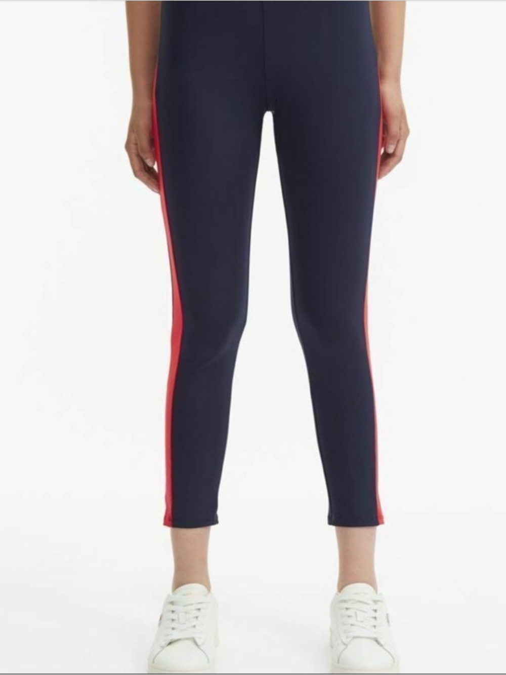 Champion Women's Navy Pants with Red Stripe